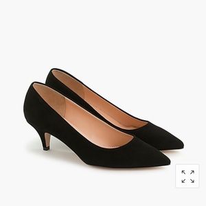 J Crew Dulci Suede Kitten Heels | NWOT | Sz 9.5